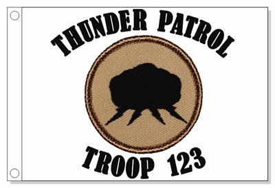 Thunder Patrol Flag
