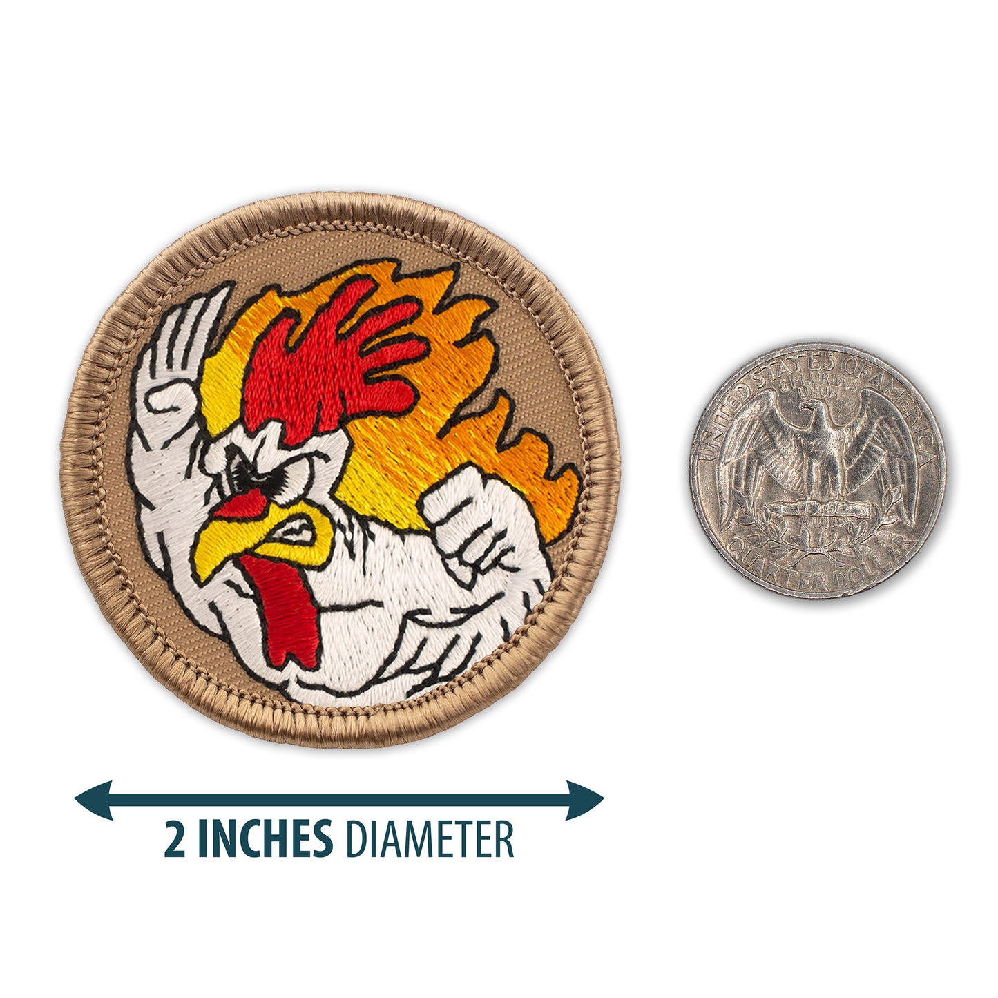 Chicken Patrol Patch