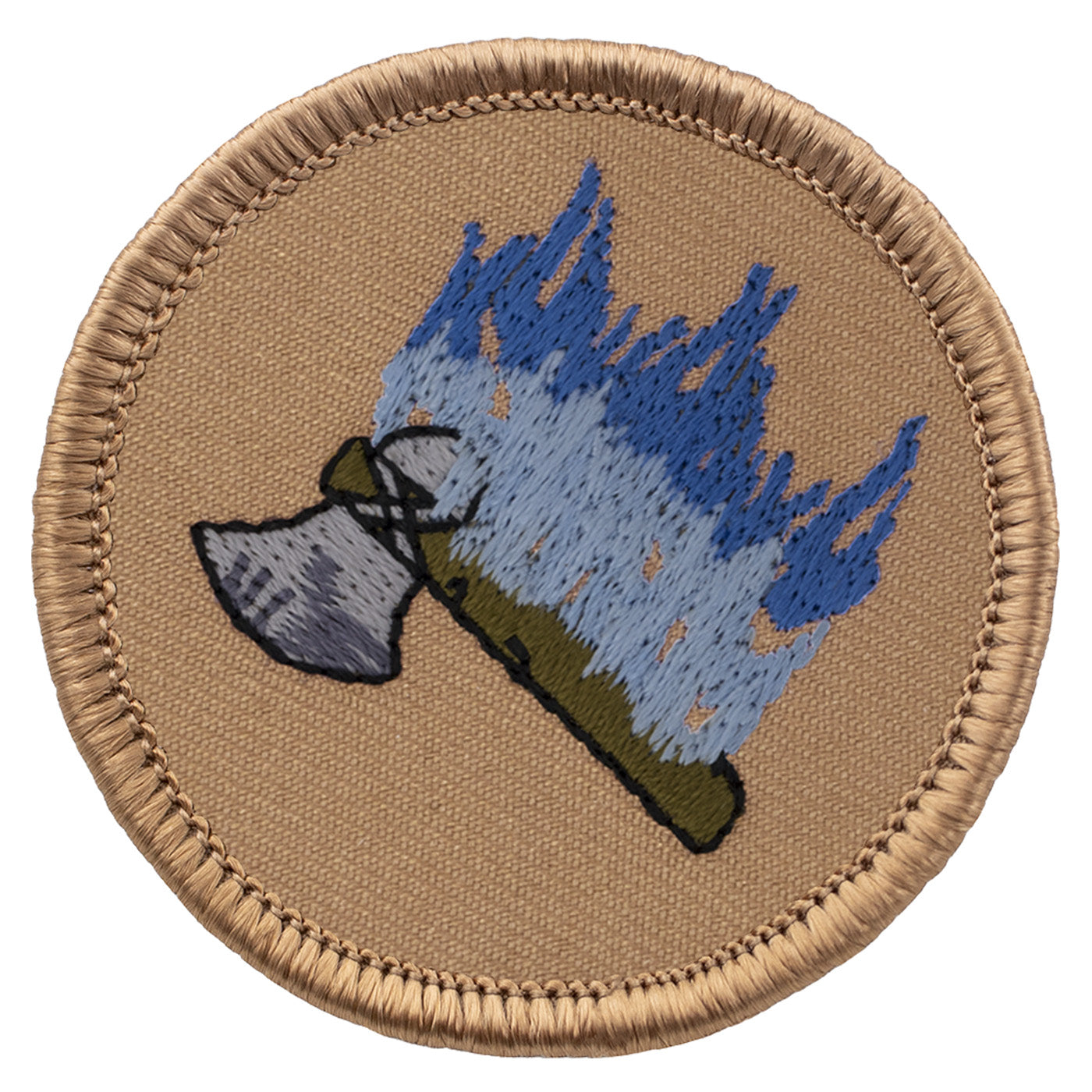 Flaming Tomahawk Patrol Patch