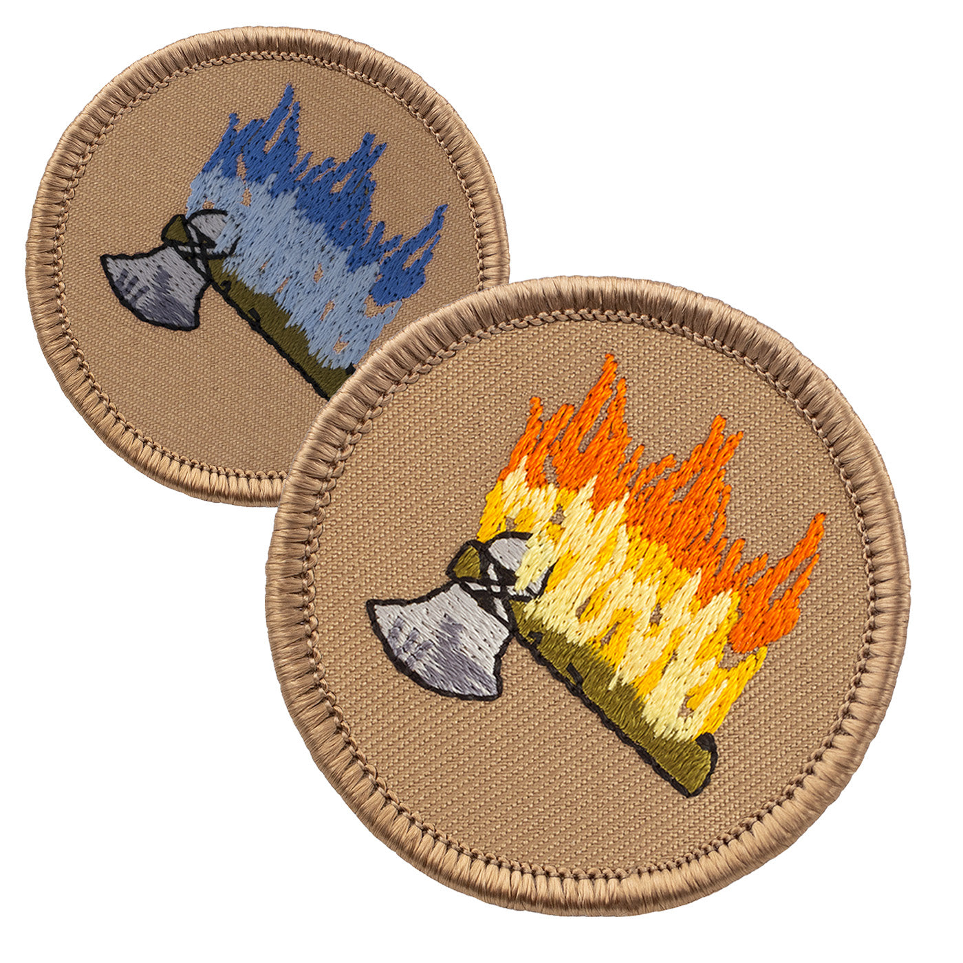 Flaming Tomahawk Patrol Patch