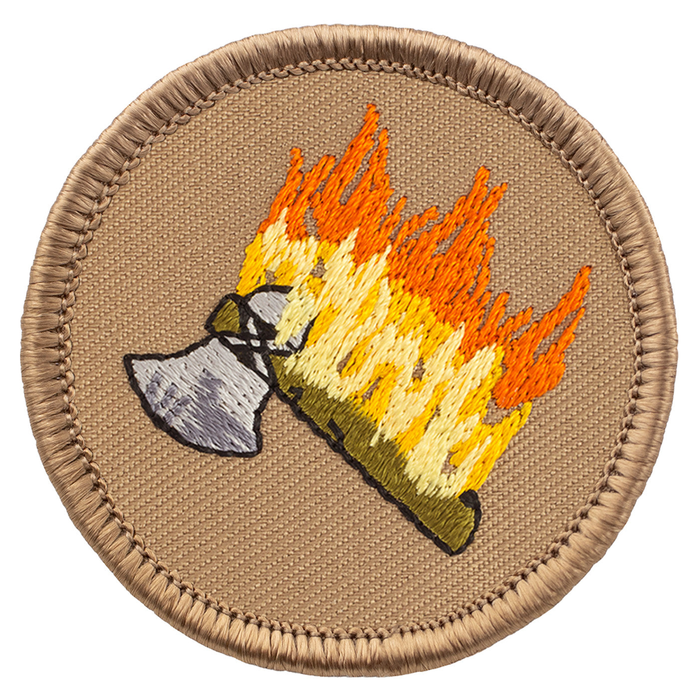 Flaming Tomahawk Patrol Patch