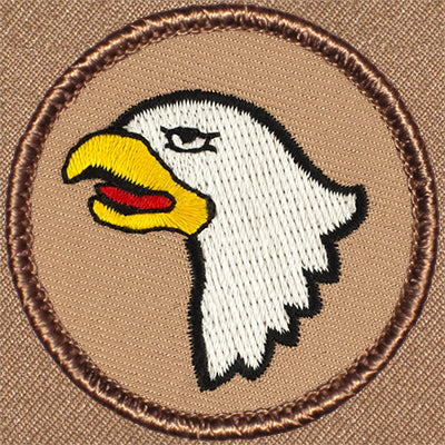 Screaming Eagle Patrol Patch Ð Scout Patch