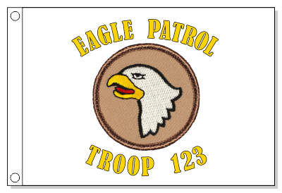 Screaming Eagle Patrol Flag