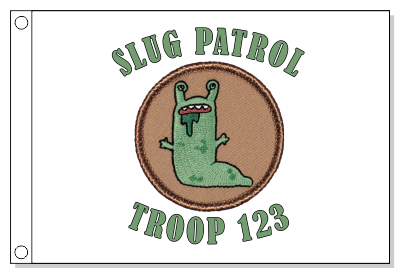 Slug Patrol Flag