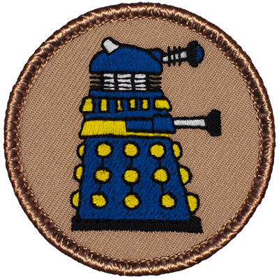 Dalek Robot Patrol Patch