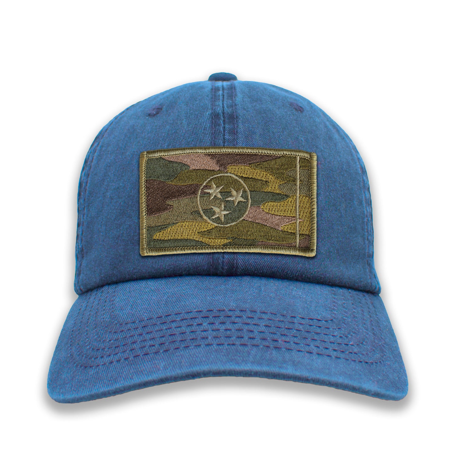 Subdued Camo Tennessee State Flag Ball Cap or Trucker Hat