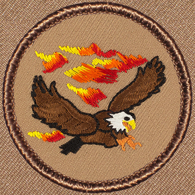 Flaming Eagle Patrol Patch Ð Scout Patch