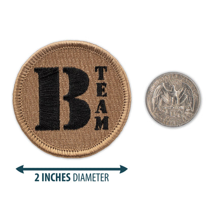 B Team 2” embroidered scout patrol patches