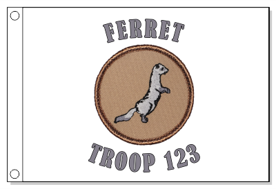 Ferret Patrol Flag