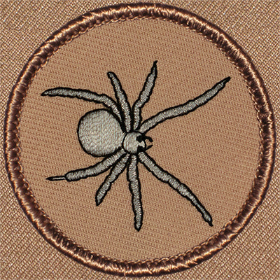 Silver Spider Patrol Patch Ð Scout Patch