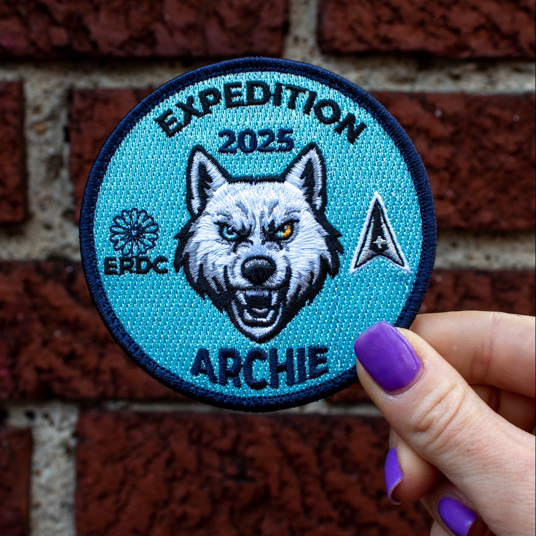 Custom expedition embroidered patch