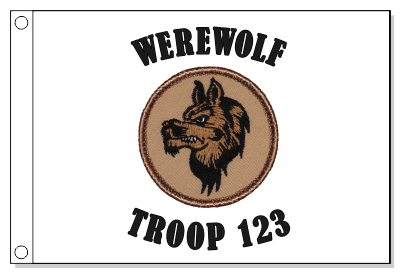 Werewolf Patrol Flag
