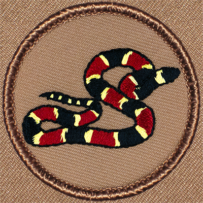 Coral Snake Patrol Patch Ð Scout Patch