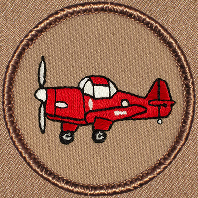 Airplane Patrol Patch Ð Scout Patch