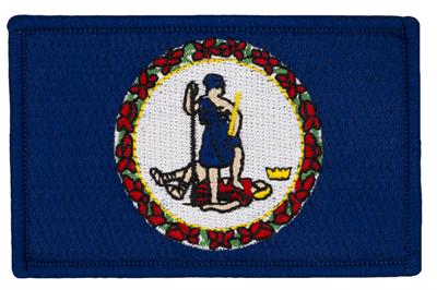 Virgina State Flag Patch