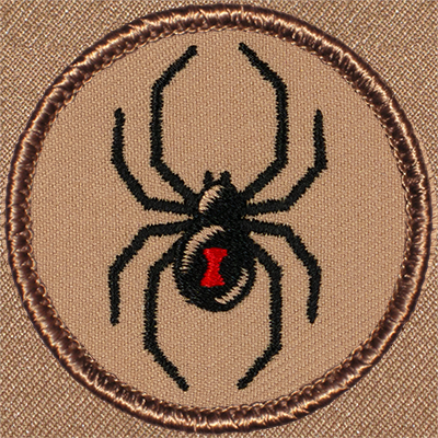 Black Widow Patrol Patch Ð Scout Patch