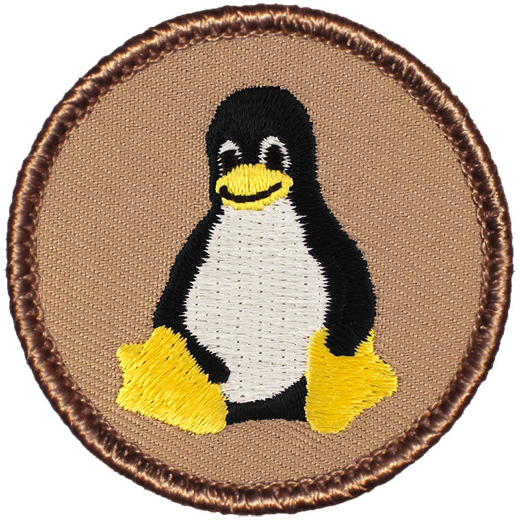 Penguin Cartoon Patrol Patch