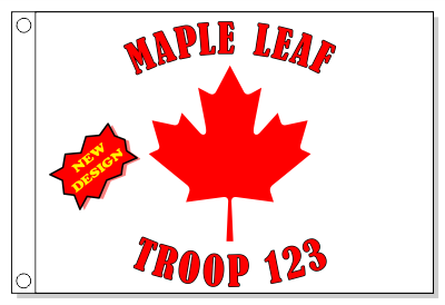 Maple Leaf Patrol Flag