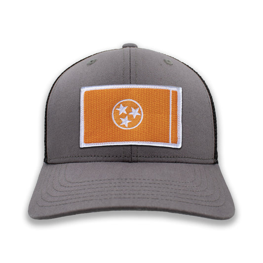 Orange Tennessee State Flag Ball Cap or Trucker Hat