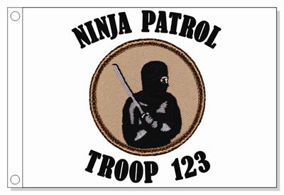 Ninja Patrol Flag