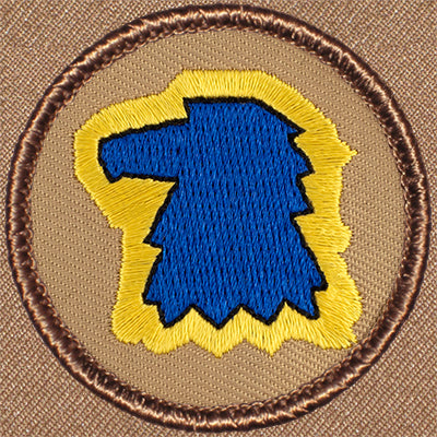 Hawk Outline Patrol Patch