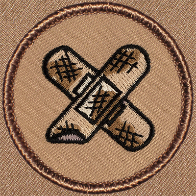 Dirty Band-Aid Patrol Patch Ð Scout Patch
