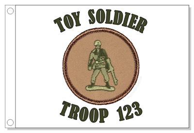 Toy Soldier Patrol Flag