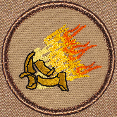 Flaming Fritos Patrol Patch Ð Scout Patch