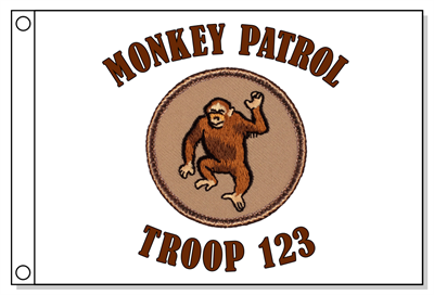 Monkey Patrol Flag