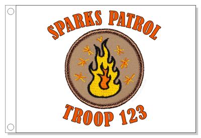 Sparks Patrol Flag