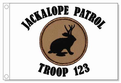 Jackalope Patrol Flag