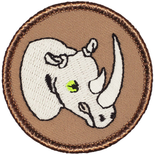 Glow Rhino Scout Patrol Patches