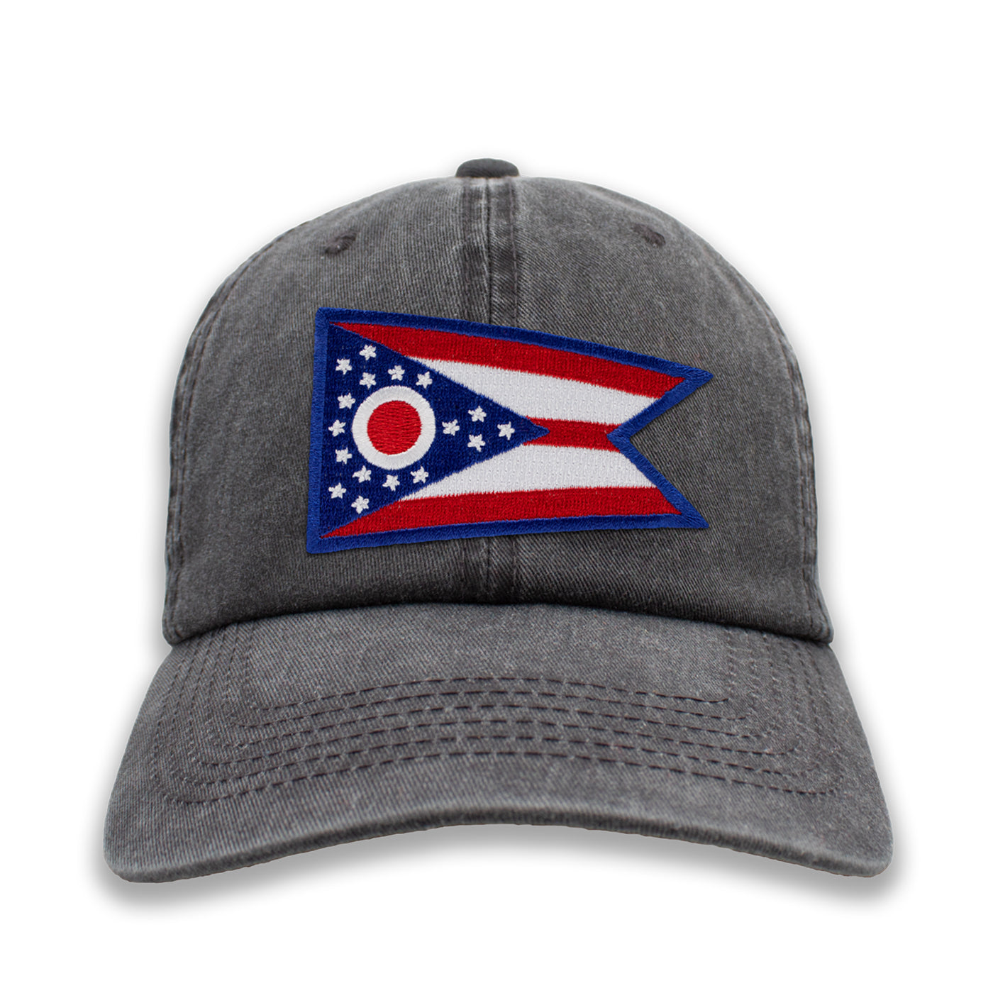 Ohio State Flag Ball Cap or Trucker Hat