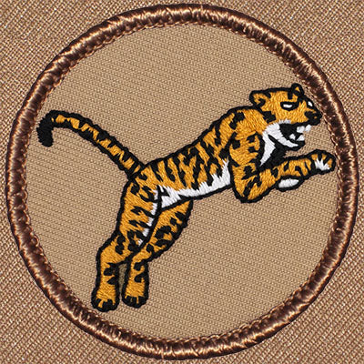 Leaping Leopard Patrol Patch Ð Scout Patch