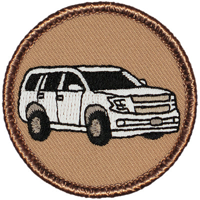 White SUV Patrol Patch