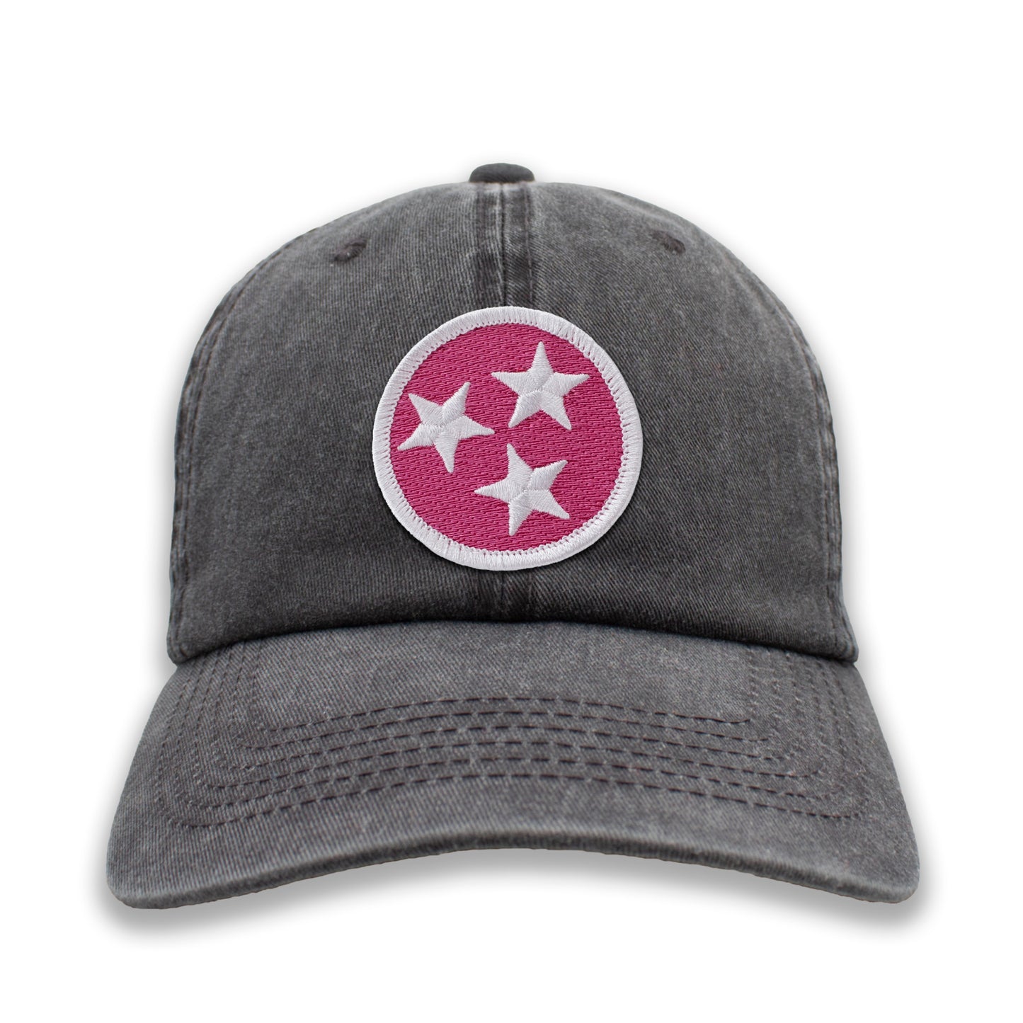 Pink & White Tennessee Tristar Ball Cap or Trucker Hat