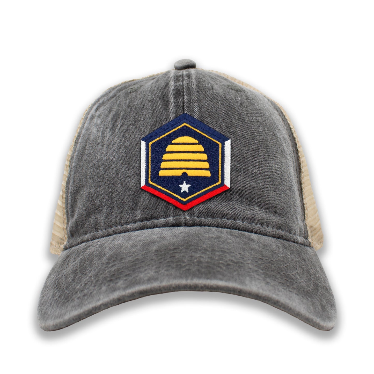 Utah State Flag Hexagon Ball Cap or Trucker Hat