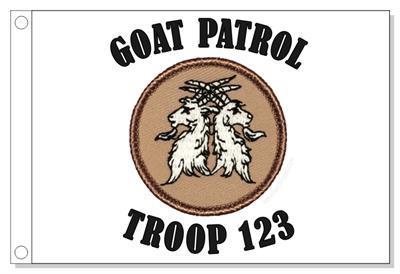 Goats Crest Patrol Flag