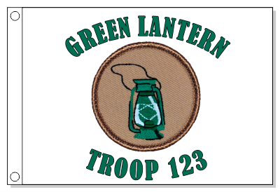 Green Lantern Patrol Flag