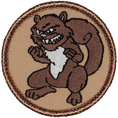 Angry Squirrel Patrol Patch