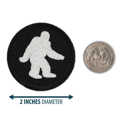 glow yeti 2” embroidered scout patrol patches