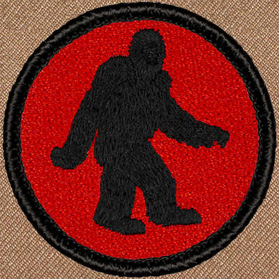 Retro Bigfoot/Yeti Patrol Patch (#173R) - Sew-on Scout Patch
