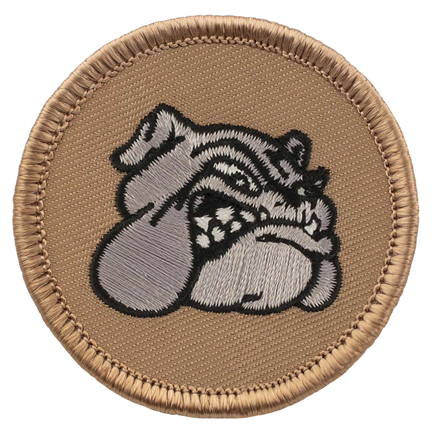 Bulldog Head Patrol Patch