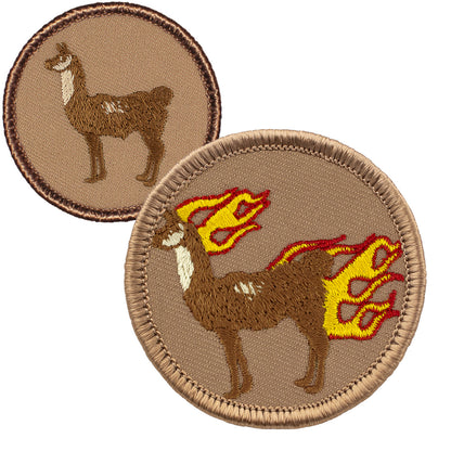 Llama Patrol Patch
