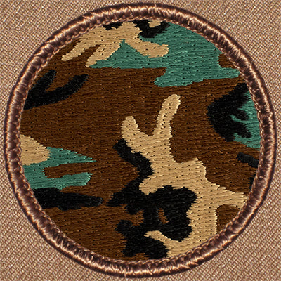 Camouflage Patrol Patch Ð Scout Patch