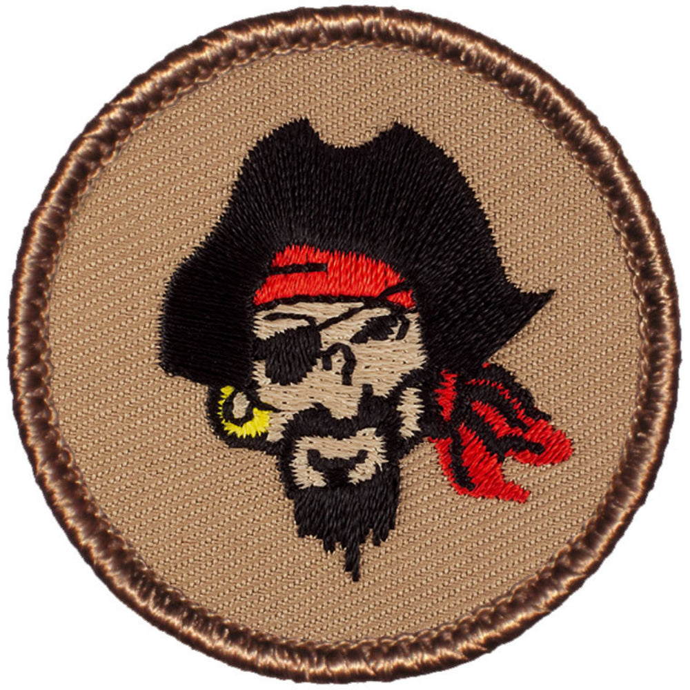 Pirate Face Patrol Patch