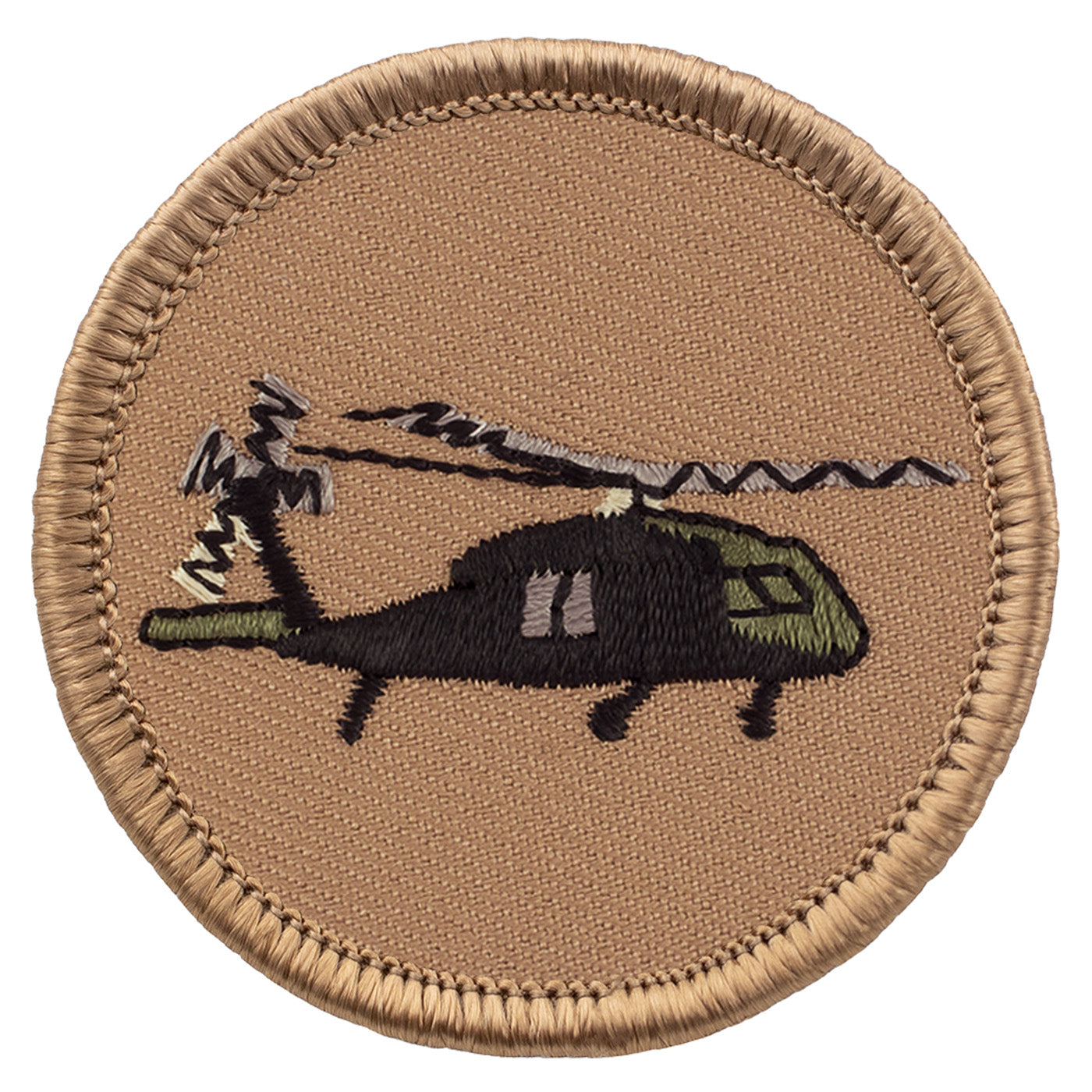 Blackhawk Helicopter Patrol Patch