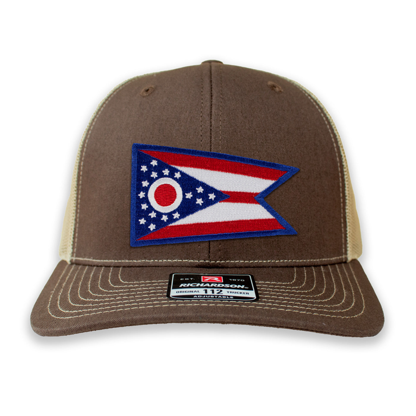 Ohio State Flag Ball Cap or Trucker Hat
