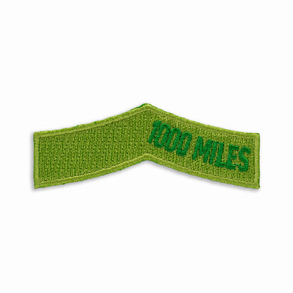 Miles Hiked Achievement Patches