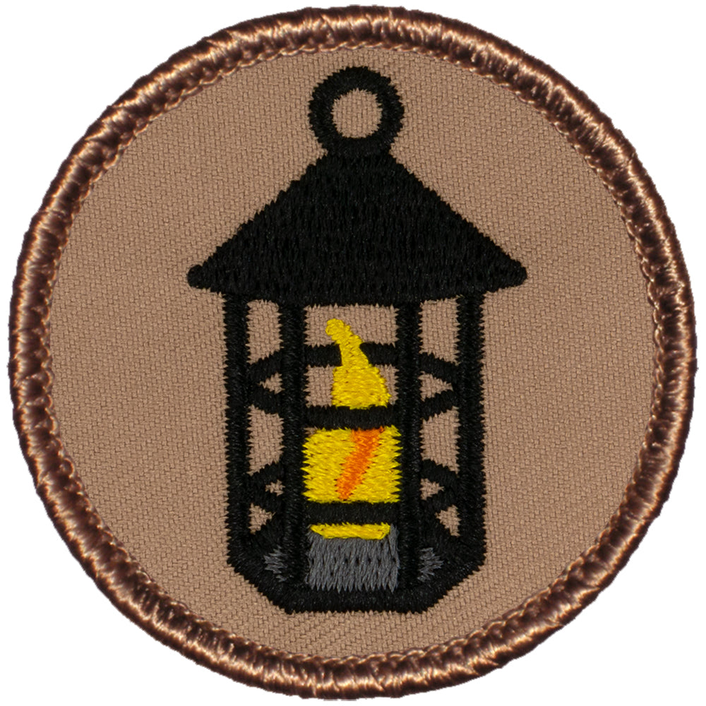 Kerosene lanter Scout Patrol Patches